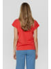NÜMPH Rundhals T-Shirt für Damen in rot