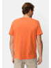 Camel Active T-Shirt aus reiner Baumwolle in Orange
