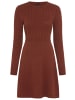 Laura Scott Strickkleid in rotbraun