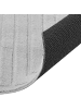 Beliani Kurzflor TAMIREL in Grau - (W) 160 x (L) 230 cm