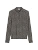 Marc O'Polo Jersey-Print-Bluse regular in Medium Blue
