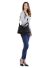 Cluty Shopper echt Leder in schwarz