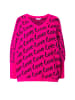 MIAMODA Pullover in neon berry