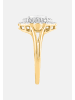 Diamant Exquis Ring aus 375 Gelbgold mit Diamant