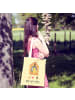Mr. & Mrs. Panda Shopping Bag Vogelhaus Home mit Spruch in Gelb Pastell