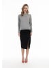 faina Damen Strick Pullover in Grau