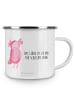 Mr. & Mrs. Panda Tasse Axolotl Glücklich mit Spruch in Weiß
