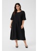 KAFFE curve Kleid KCpico A-shape in Black Deep