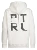 Petrol Industries Lässiger Hoodie mit Print Millplace in Weiß