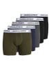 JACK & JONES PLUS 5er-Pack Trunks in Forest Night