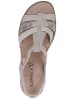 Caprice Sandalen in Hellbeige
