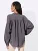 creation L Modal-Bluse in anthrazit