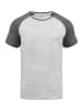 !SOLID Rundhalsshirt in grau