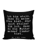 Mr. & Mrs. Panda Sitzkissen Ich bin stolz, dass... mit Spruch in Schwarz