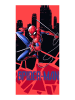 Spiderman Strand-/Badetuch Spider-Man - (L) 140 cm x (B) 70 cm in Rot