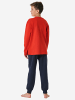 Schiesser Pyjama Nightwear 3 in rot