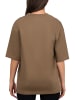 Reichstadt Reichstadt Oversized T-Shirt Damen  25RSW070 Khaki XXL