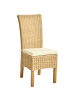 Beliani 2er-Set Esszimmerstuhl ANDES in /Beige