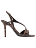 Tamaris Sandalette in BROWN SNAKE