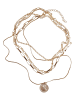 Urban Classics Urban Classics Unisex Coin Layering Necklace in gold