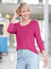 Sieh an! 3/4-Arm-Shirt in fuchsia