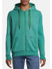 Salzhaut Sweatjacke MAKKER in Bottle Green