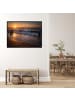WALLARENA Bilder mit Rahmen Meer in Orange
