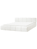 Beliani Doppelbett ORVILLE in Weiß - (W) 208 x (H) 75 x (L) 230 cm