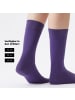 von Jungfeld Classic Socken Signature Innenbund in Violett