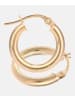 Vanlere Creolen aus 375 Gelbgold