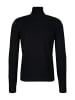 Replay Rollkragenpullover Wool Blend Fast Dyed - 12 Gg in schwarz