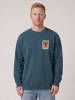 wat? Apparel Sweatshirt Tarot The Chocolate in Petrol