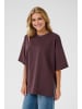 Kaffe Kurzarmbluse KAjenny Oversize fit in Fudge