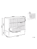 Beliani Kommode TAURIAC in Braun - (W) 100 x (H) 90 x (L) 45 cm
