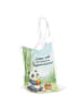 Mr. & Mrs. Panda Jutebeutel Panda beflügelt Pommes Design mit Sp... in Weiß