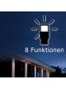 MARELIDA LED Lichtervorhang Eisregen in bernstein L: 5m
