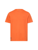 Camel Active fleXXXactive® T-Shirt mit Rundhalsausschnitt in Orange