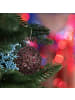 relaxdays 50-tlg. Weihnachtskugeln Set in Braun
