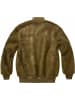 Brandit Fleecejacke/Fleecepullover "MA1 Sherpa Jacket" in Grün