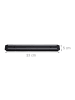 relaxdays Magnetleiste in Schwarz - (L)33 cm