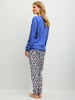 Calida Pyjama in deep cobalt