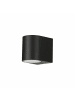 Licht-Erlebnisse Außen Wandlampe (B)6.8 x (H)8 cm in Schwarz
