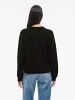 Vila Strickjacke in Black Beauty
