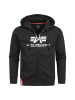 Alpha Industries Alpha Industries Zip-Kapuzenpullover in black