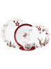 Seltmann Weiden 30er Set Kombiservice Life Christmas weiß-braun in weiß-braun