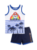 Paw Patrol 2tlg. Outfit: Sommer-Set Tank-Top und Short in Blau