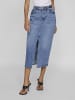 Vila Jeansrock in Medium Blue Denim