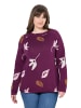 Ulla Popken Pullover in waldbeere