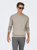 ONLY & SONS Strickpullover in Silver Lining