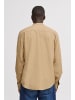 BLEND Langarmhemd BHBOBBY Shirt mandarin in Braun
